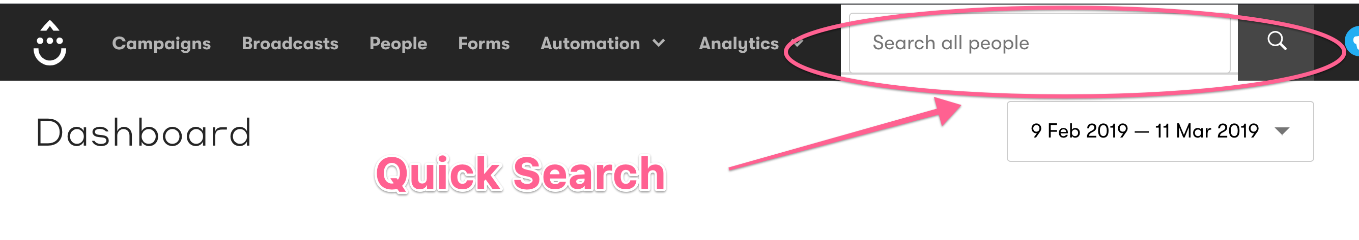 Drip Quick Search